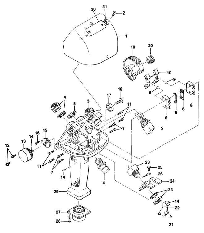 FIGURE C-2. PENDANT ASSY, CONTROL